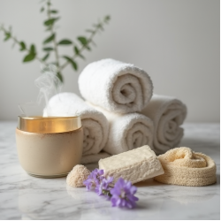 Relaxing Spa Bath Bomb Gift Basket
