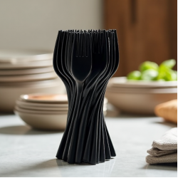 Heavy Duty Disposable Plastic Forks Pack