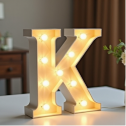 Light Up Marquee Alphabet Letter