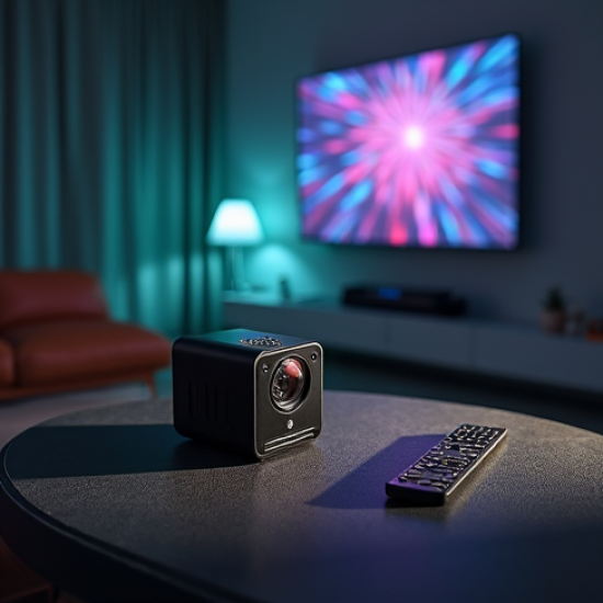 Sound Activated RGB Mini Laser Projector