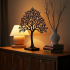 Handcrafted Tree Silhouette Accent Decor