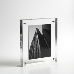 Crystal Clear Acrylic Portrait Frame