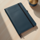 Embossed Faux Leather Notebook