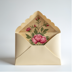 Vintage Botanical Envelope Assortment