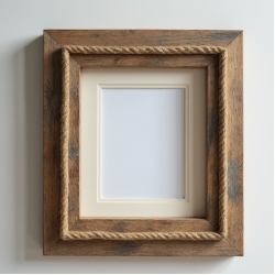 Rustic Rope Accent Memory Frame