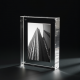 Crystal Clear Acrylic Portrait Frame