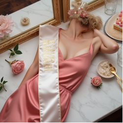 Satin Birthday Queen Pageant Sash