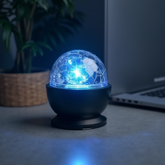 Mini USB Powered Disco Ball Light