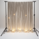 Metallic Tinsel Garland Backdrops