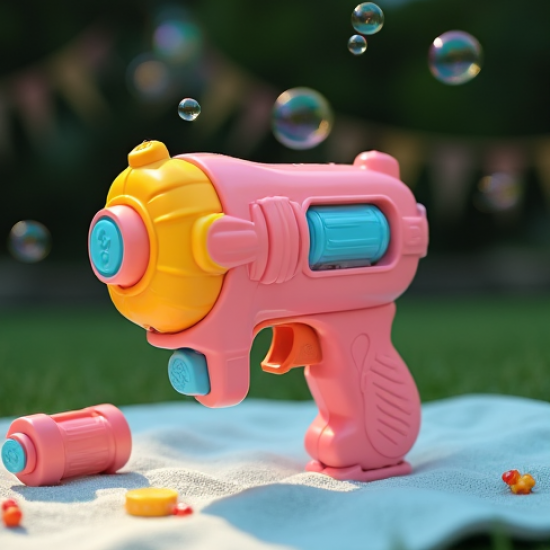 Automatic Battery Operated Bubble Gun Toy