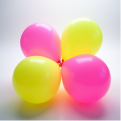 UV Blacklight Reactive Neon Balloons