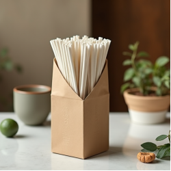 Biodegradable Paper Straws Pack
