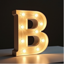 Light Up Marquee Alphabet Letter