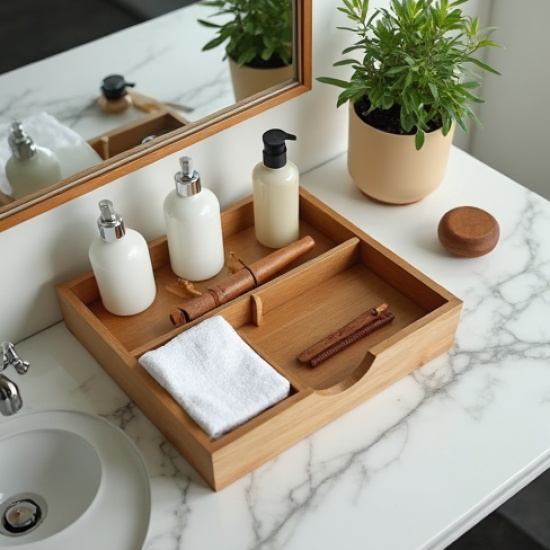 Bathroom Drawer Utility Organizer Box