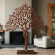 Handcrafted Tree Silhouette Accent Decor