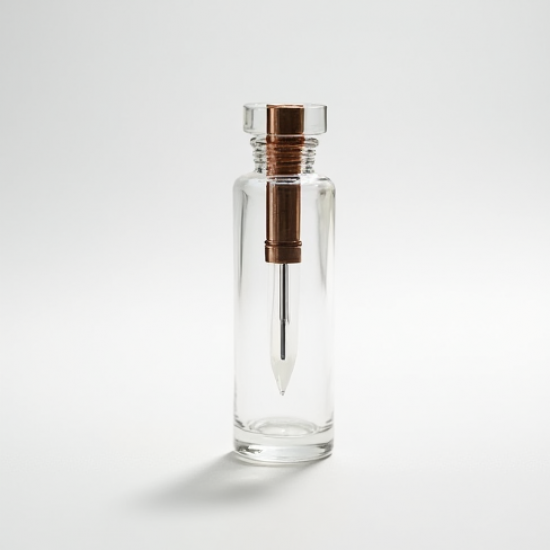 Miniature Glass Wish Bottle Pen