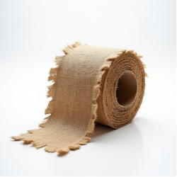 Decorative Burlap Fabric Craft Roll
