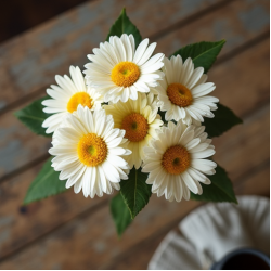 Sunrise Daisy Faux Floral Bouquet