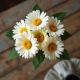 Sunrise Daisy Faux Floral Bouquet