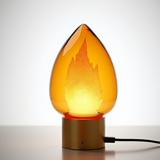 Decorative Flame Effect LED Lamp
