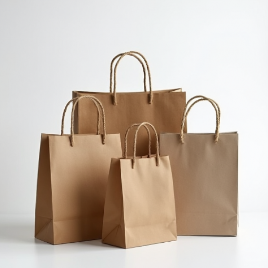Handmade Paper Gift Bag Set