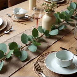 Artificial Eucalyptus Garland Vine Fake Plant