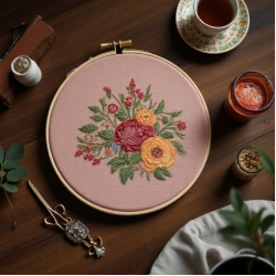 Premium Embroidery Thread Collection
