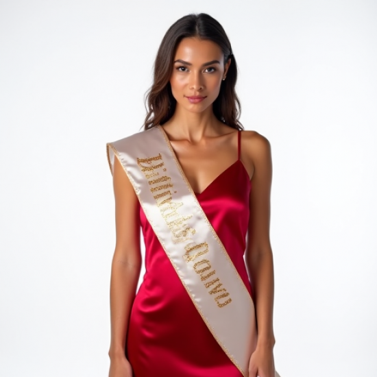 Satin Birthday Queen Pageant Sash