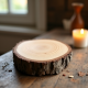 Natural Pine Wood Craft Slice Pack