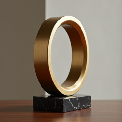Contemporary Ring Form Art Decor