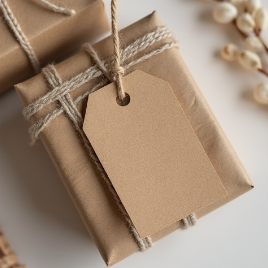 Rustic Jute Gift Tags Set