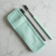 Reusable Silicone Straws Cleaning Brush Set