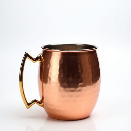 Hammered Copper Plated Party Mule Mugs