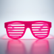 Novelty Neon Shutter Party Glasses