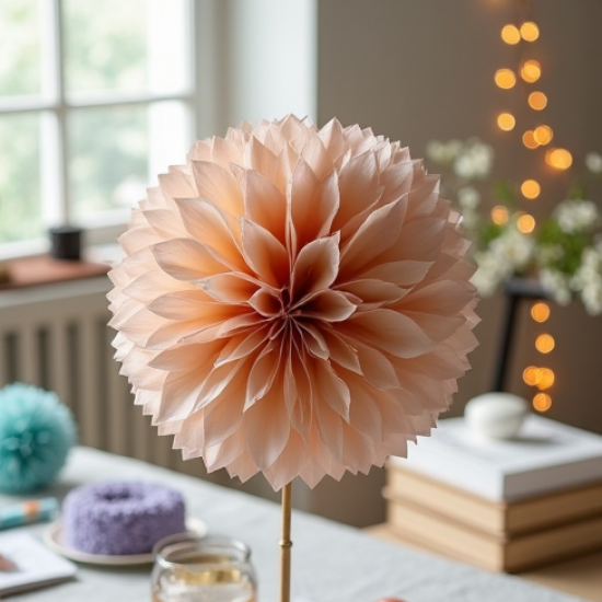 Tissue Paper Pom Poms Decoration Kit