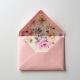 Pastel Floral Message Envelope Set