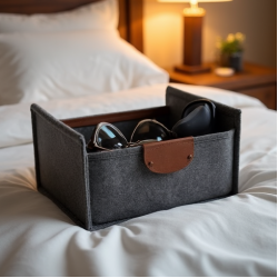 Multi Pocket Bedside Organizer Caddy