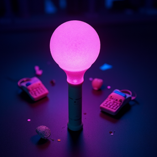 Glowing LED Foam Batons Cheering Sticks