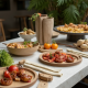 Complete Large Eco-Friendly Catering Tableware Kit