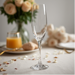 Disposable Stemmed Plastic Champagne Flutes