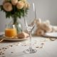 Disposable Stemmed Plastic Champagne Flutes