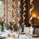 Hanging Foil Swirl Decorations Set