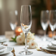 Disposable Stemmed Plastic Champagne Flutes