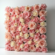 Large Artificial Rose Wall Backdrop Panel