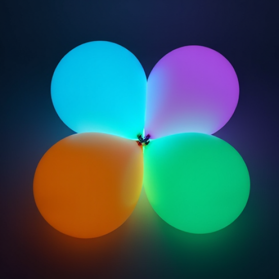 UV Blacklight Reactive Neon Balloons