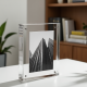 Crystal Clear Acrylic Portrait Frame