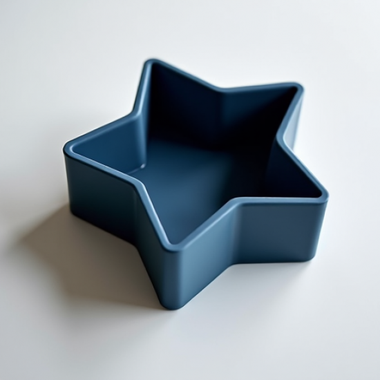 Silicone Party Star-Shaped Ice Cube Tray