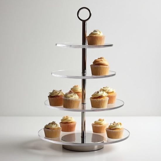 Tiered Round Cupcake Display Tower