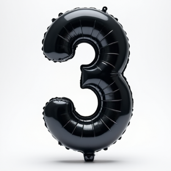 Giant Inflatable Foil Number Balloons Set