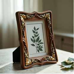 Decorative Vine Border Picture Frame